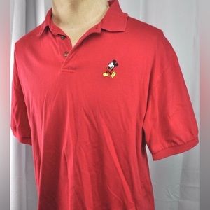 Mickey Disney polo style shirt size M